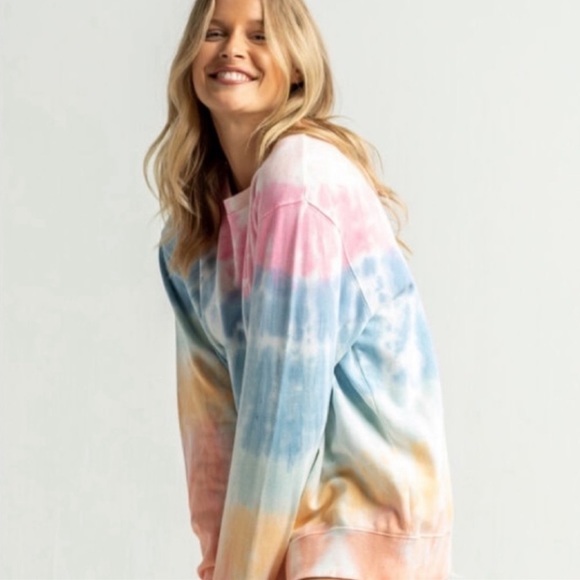 🔆RIP CURL🔆TIE DYE SWEATSHIRT - Picture 9 of 15